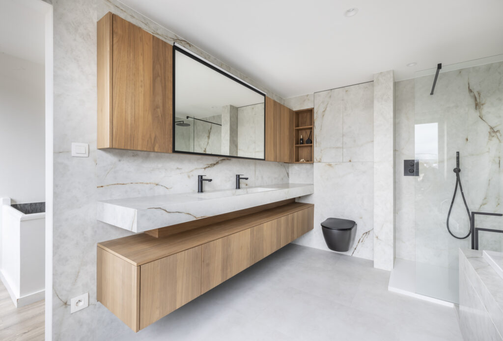 WoodenHeart Beveren Maatwerk Hout Badkamer