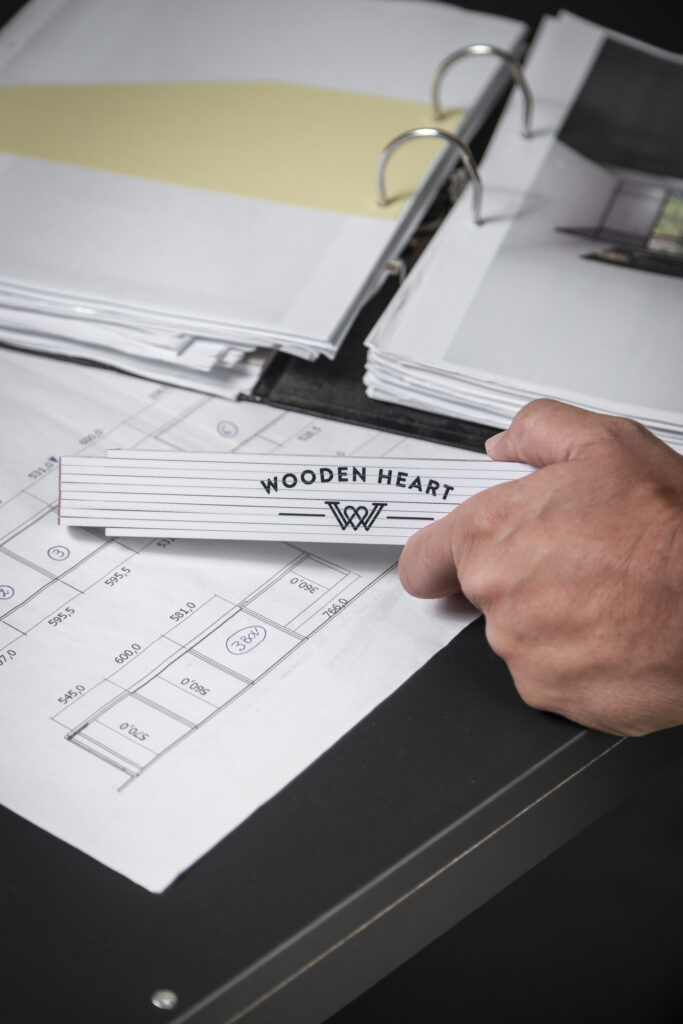 WoodenHeart Tekening Interieur